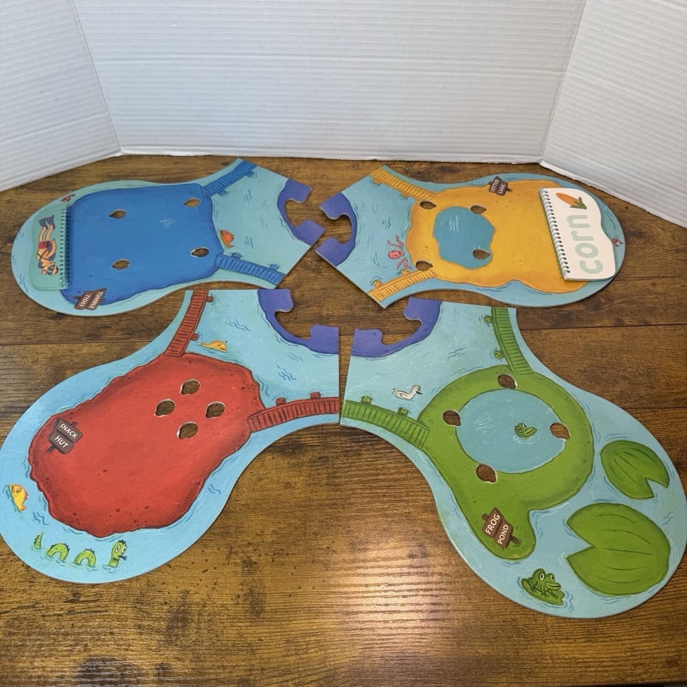 Cranium Balloon Lagoon Game 2004 Replacement Pieces Parts 4‎ Board Sections